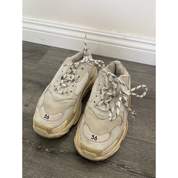Balenciaga Shoes - Authentic Balenciaga Triple S Sneakers women size 36